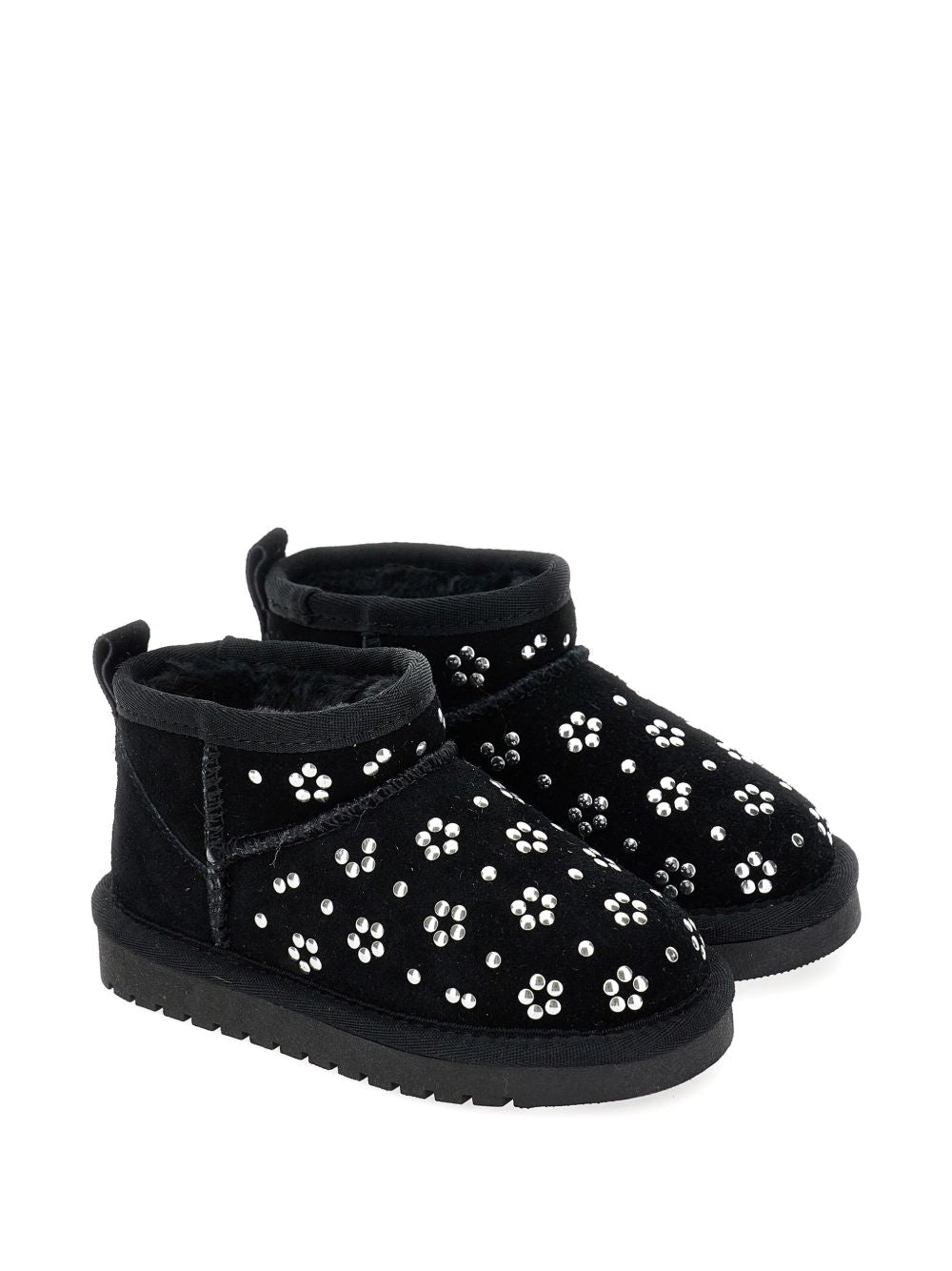 Stivaletti per bambina Monnalisa Kids neri con decorazione 8CH009 8775 0050 MONNALISA KIDS 