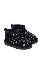Stivaletti per bambina Monnalisa Kids neri con decorazione 8CH009 8775 0050 MONNALISA KIDS 