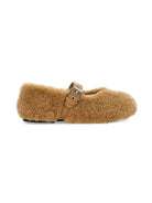 Ballerine per bambina Monnalisa Kids marroni con fibbia 8CH010 8778 0003 MONNALISA KIDS 