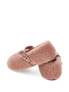 Ballerine per bambina Monnalisa Kids rosa con design in shearling 8CH010 8778 094F MONNALISA KIDS 