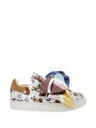 Sneakers per bambina Monnalisa Kids x Disney multicolore con stampa grafica Paperina all-over 8CH014 8771 0156 MONNALISA KIDS 
