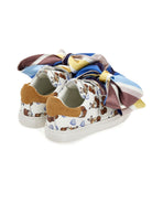 Sneakers per bambina Monnalisa Kids x Disney multicolore con stampa grafica Paperina all-over 8CH014 8771 0156 MONNALISA KIDS 