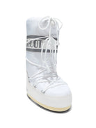 Stivali da neve per bambini Moon Boot Kids bianchi con logo 80D1400440 A001 MOON BOOT KIDS 
