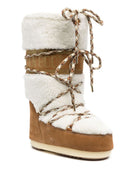 Stivali da neve Lab69 per bambini Moon Boot Kids marroni con rifinitura in shearling 80D1402610 MA03 MOON BOOT KIDS 