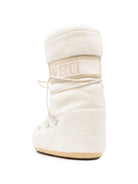 Stivali da neve per bambini bianchi con stampa logo Icon 80D1403080 H017 MOON BOOT KIDS 