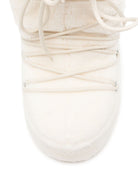 Stivali da neve per bambini bianchi con stampa logo Icon 80D1403080 H017 MOON BOOT KIDS 