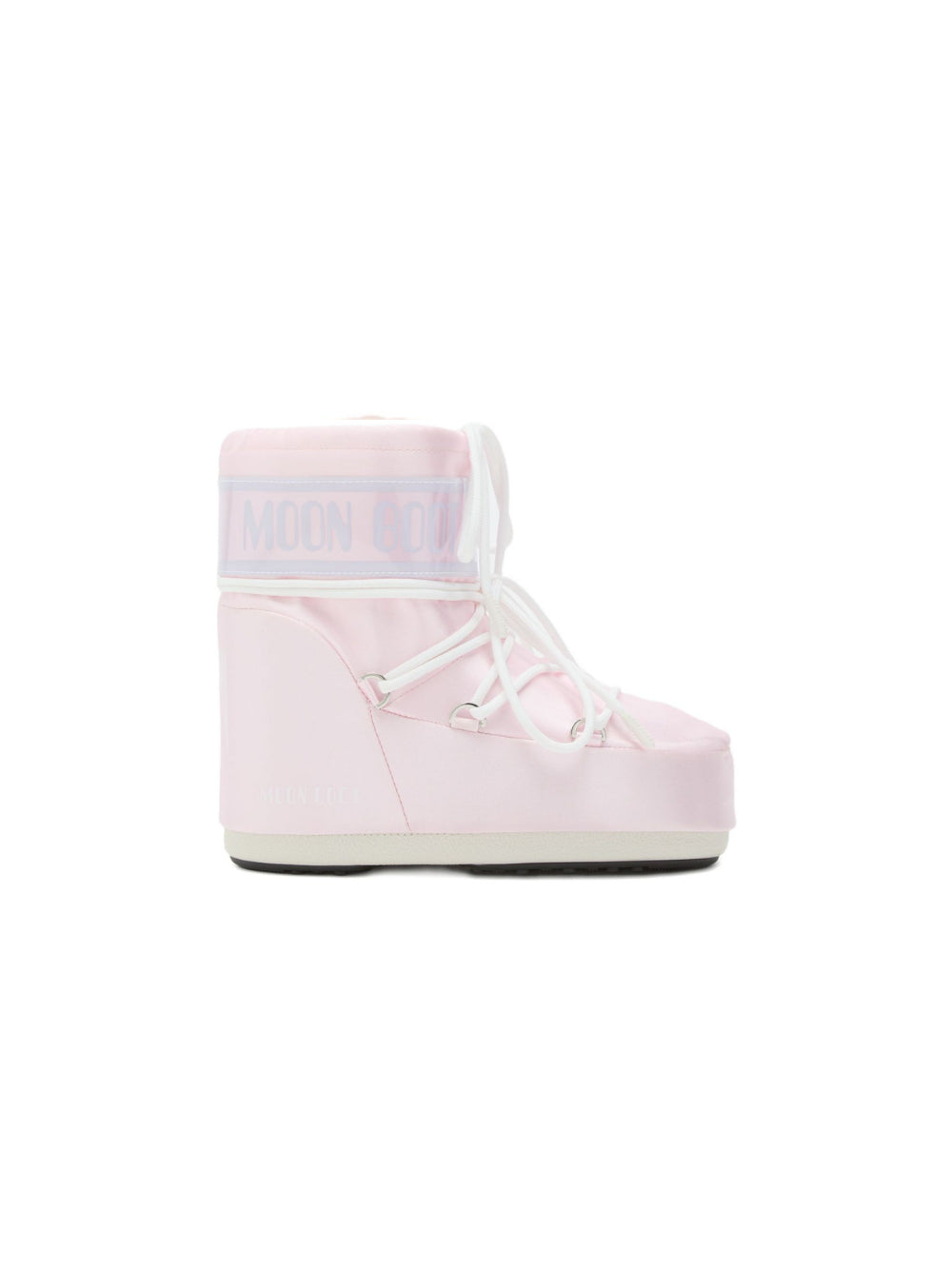Stivali da neve Icon Low Pearly per bambina Moon Boot Kids rosa con rifinitura lucida 80D1409660 J032 MOON BOOT KIDS 