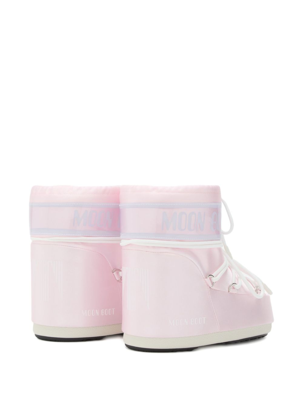 Stivali da neve Icon Low Pearly per bambina Moon Boot Kids rosa con rifinitura lucida 80D1409660 J032 MOON BOOT KIDS 