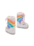 Stivali da neve Icon Unicorn per bambini Moon Boot Kids bianchi con design unicorno 80D3400270 AV20 MOON BOOT KIDS 