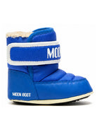 Stivale Crib per neonati Moon Boot Kids blu con chiusura a strappo 80D3401050 F002 MOON BOOT KIDS 