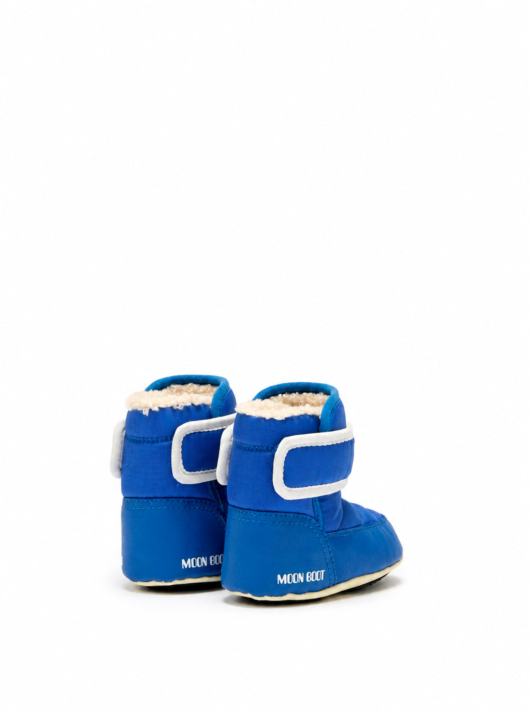 Stivale Crib per neonati Moon Boot Kids blu con chiusura a strappo 80D3401050 F002 MOON BOOT KIDS 