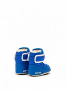 Stivale Crib per neonati Moon Boot Kids blu con chiusura a strappo 80D3401050 F002 MOON BOOT KIDS 