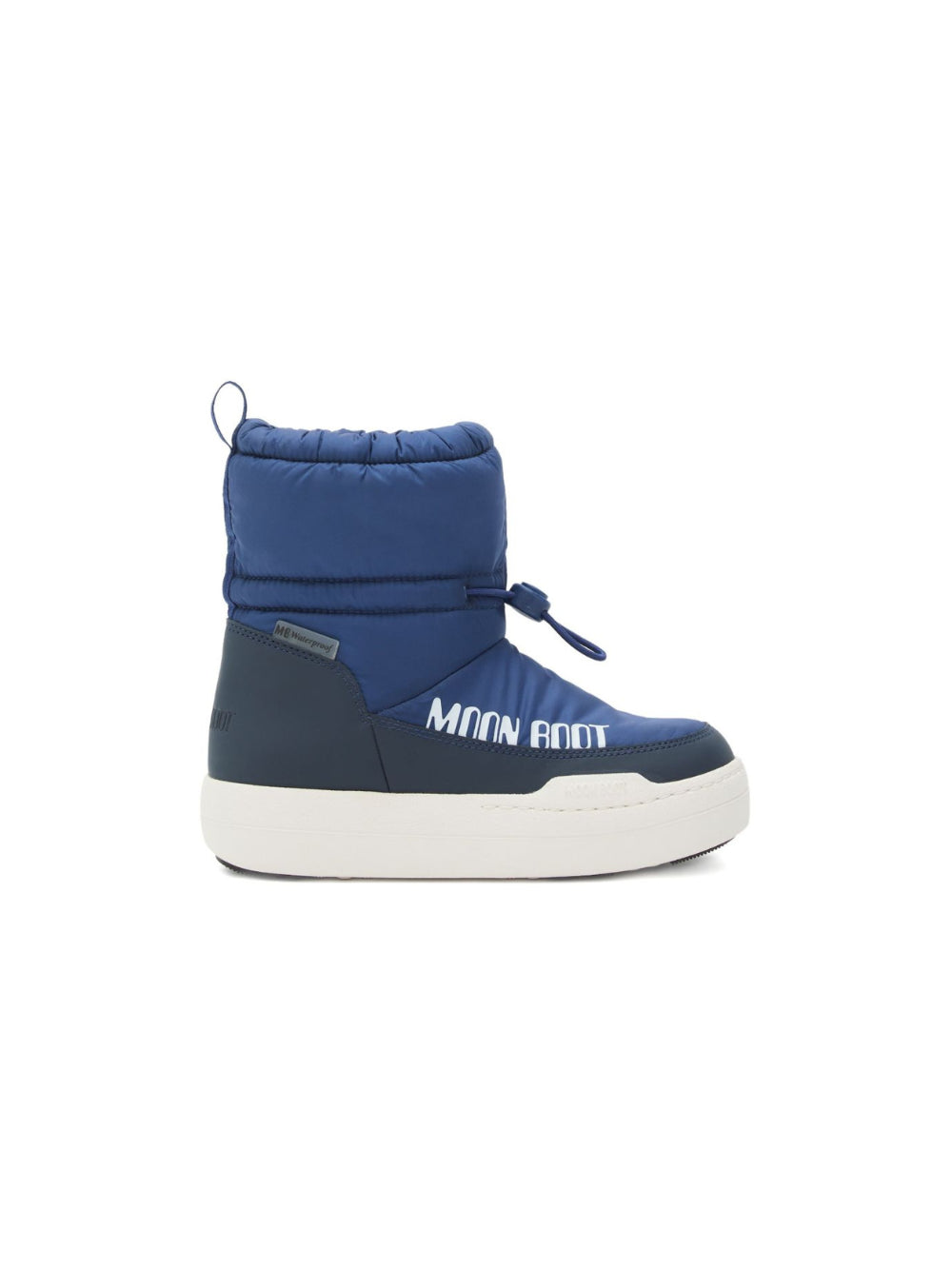 Stivali da neve Park Strap per bambini Moon Boot Kids blu con design trapuntato 80D3440090 F017 MOON BOOT KIDS 