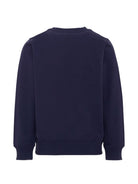 Felpa per bambino Moschino Kids blu con motivoTeddy Bear H5F08VLCA61 40016 MOSCHINO KIDS 