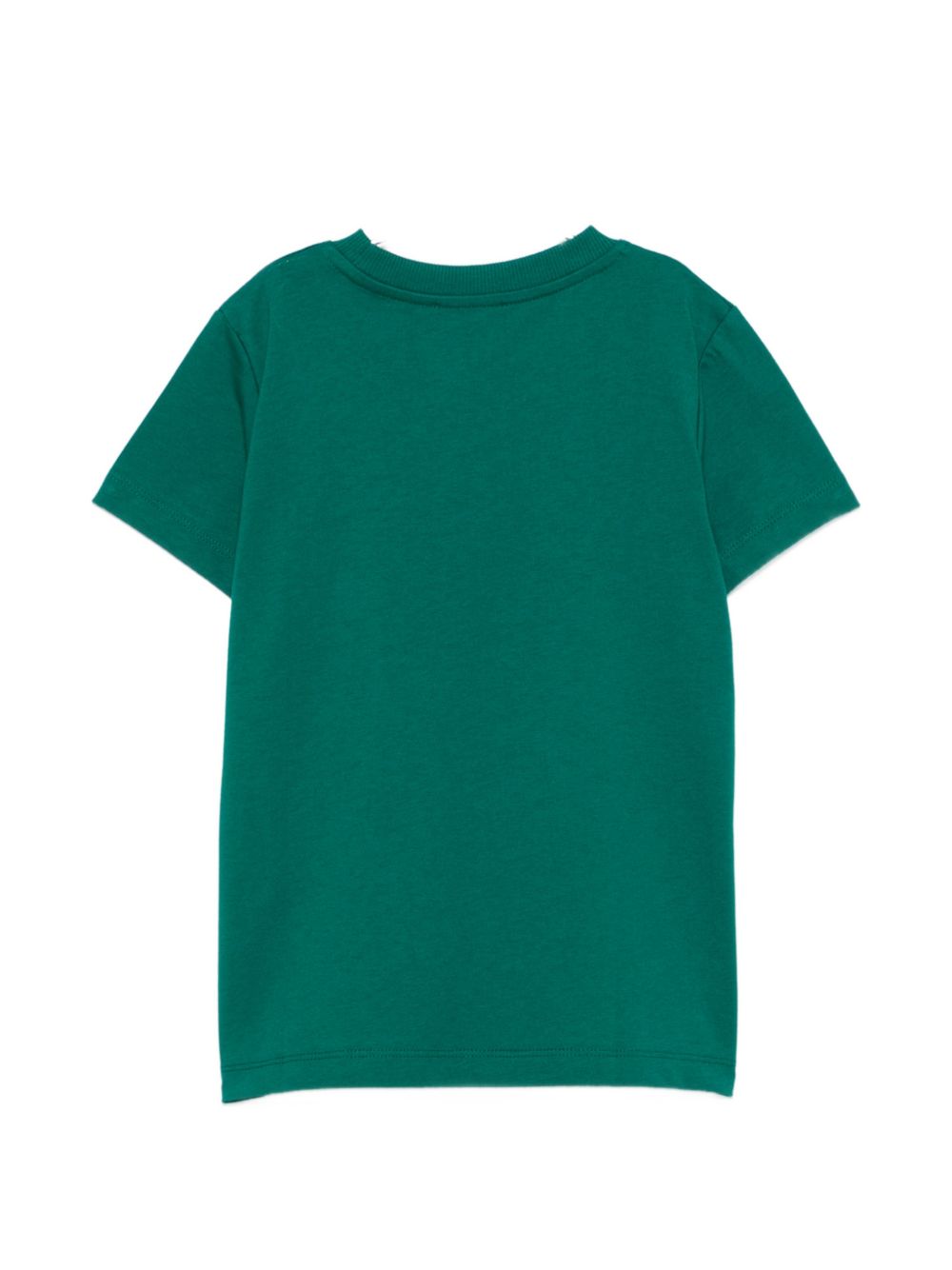 T-shirt per bambini Moschino Kids verde con stampa orsetto sul davanti H9M058LAA10 30327 MOSCHINO KIDS 