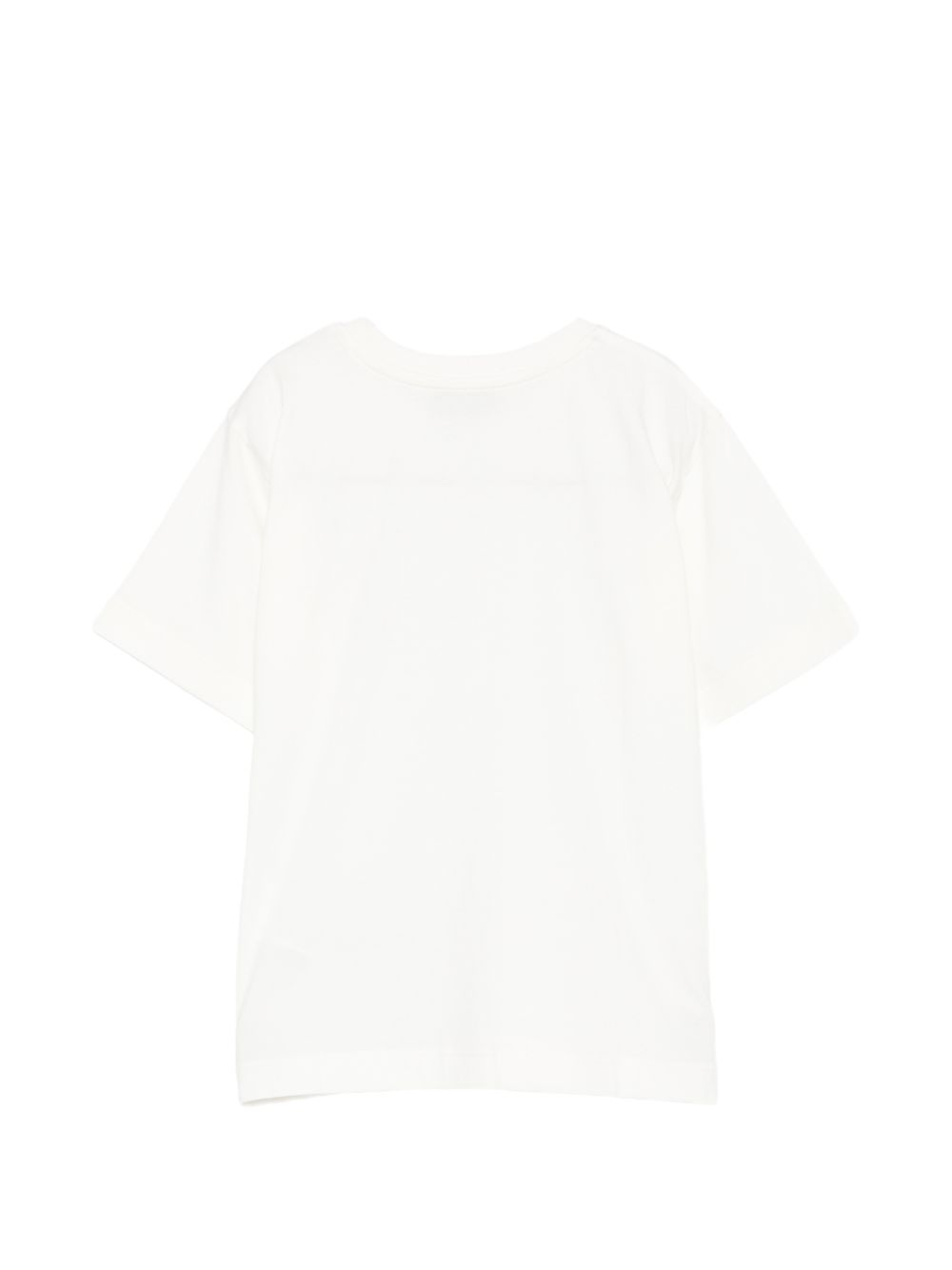 T-shirt per bambino Moschino Kids bianca con stampa Teddy Bear sul davanti H9M05GLAA59 10063 MOSCHINO KIDS 