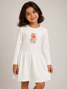 Abito per bambina Moschino Kids rosso con dettaglio Teddy Bear HAV0H7LDA63 10063 MOSCHINO KIDS 