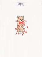 Abito per bambina Moschino Kids rosso con dettaglio Teddy Bear HAV0H7LDA63 10063 MOSCHINO KIDS 