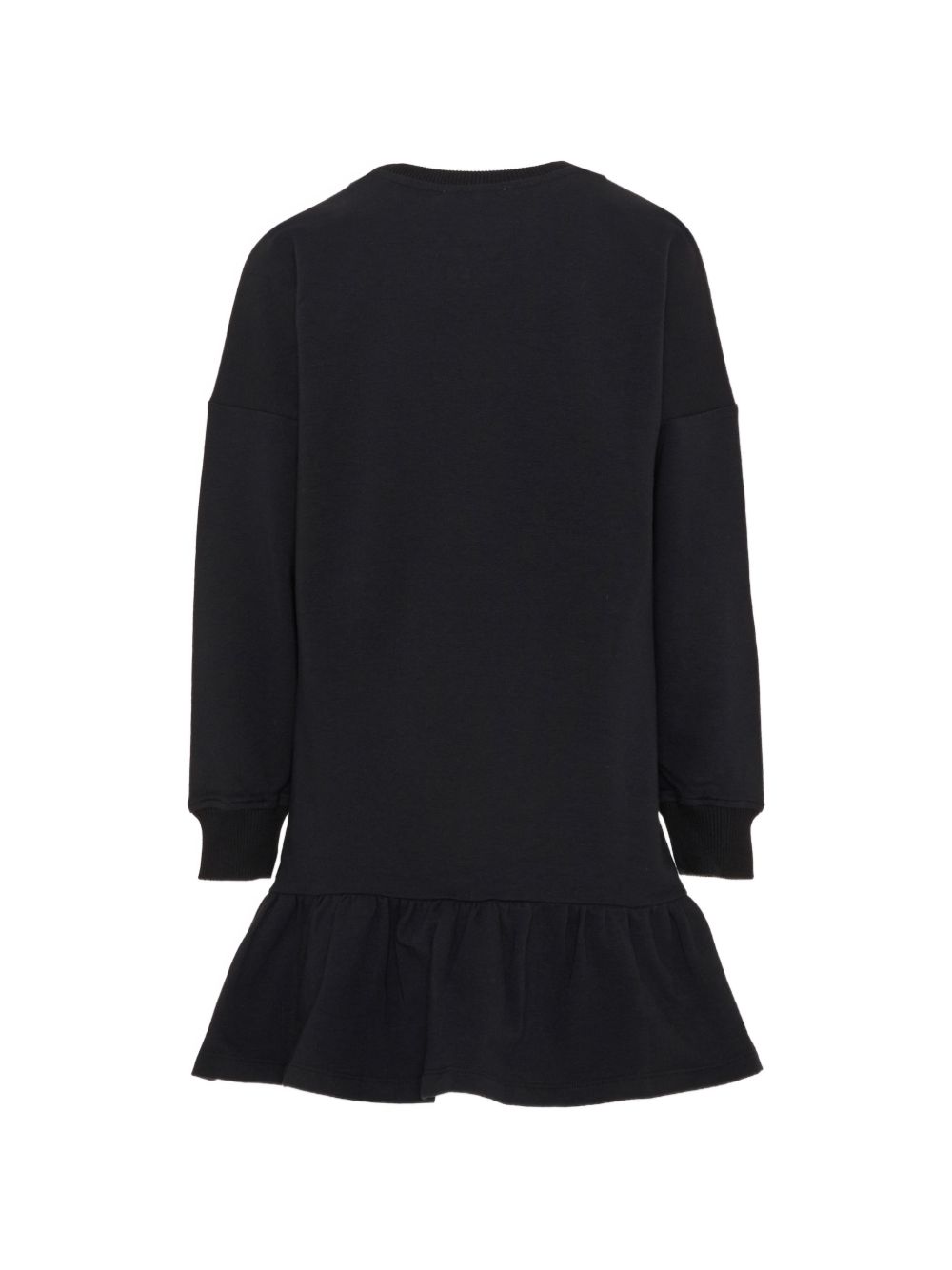Abito per bambina Moschino Kids nero con stampa teddy HDV0I3LDA18 60100 MOSCHINO KIDS 