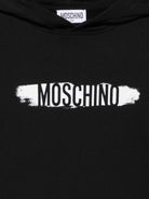 Abito per bambina Moschino Kids nero modello felpa HDV0ICLCA40 60100 MOSCHINO KIDS 