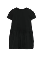 Abito per bambina Moschino Kids nero con motivo Teddy Bear HDV0IHLAA10 60100 MOSCHINO KIDS 