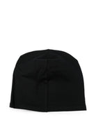 Berretto per bambino Moschino Kids nero con stampa grafica HNX02MLCA94 60100 MOSCHINO KIDS 
