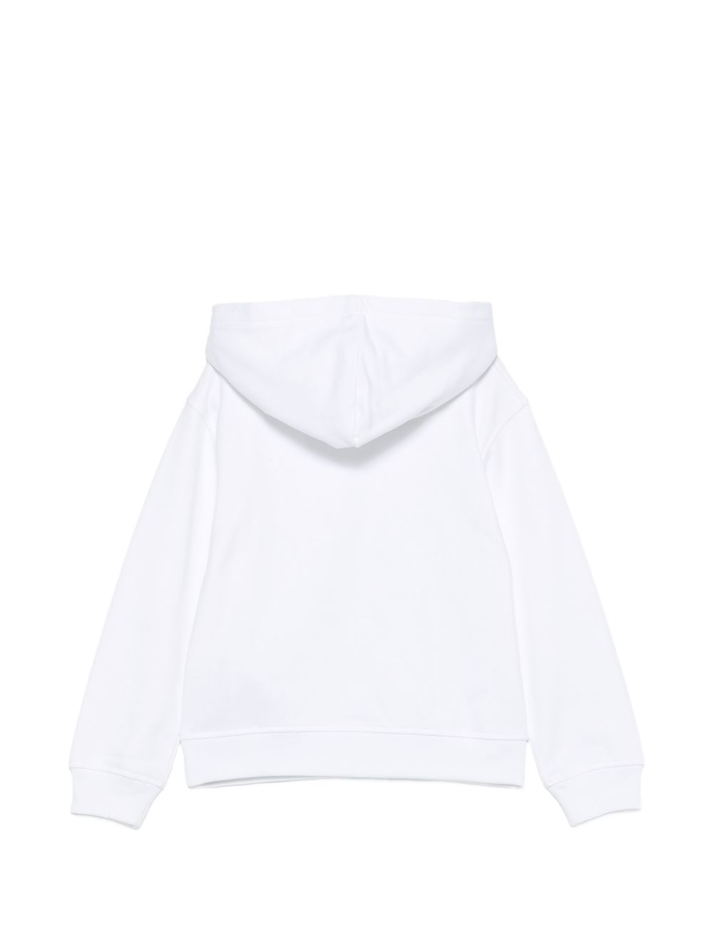 Felpa per bambini Moschino Kids bianca con stampa Teddy sul davanti HUF0A7LCA83 10101 MOSCHINO KIDS 