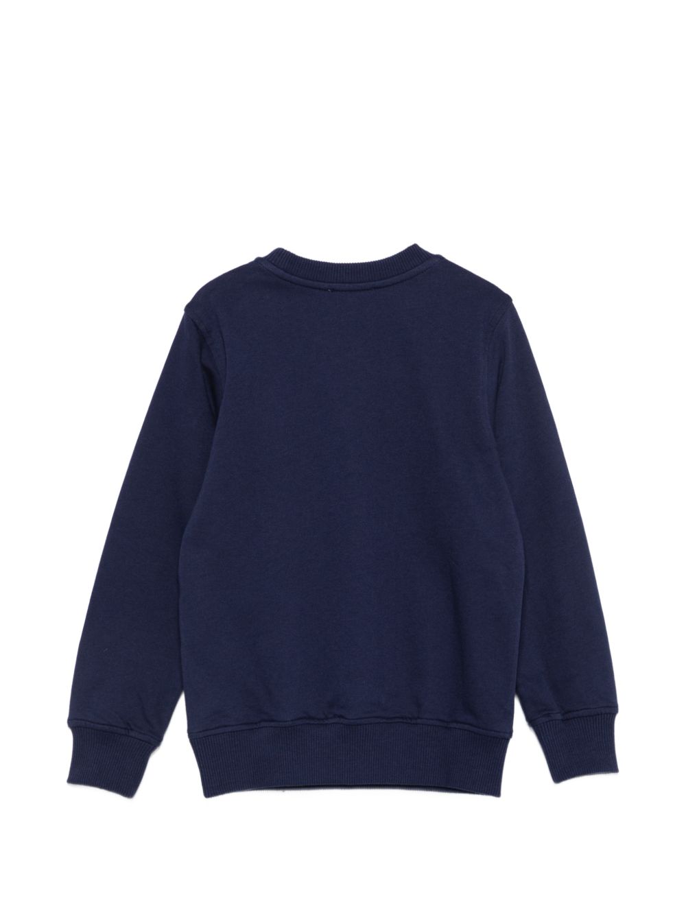 Felpa per bambini Moschino Kids blu con ricamo Teddy bear HUF0A9LCA40 40016 MOSCHINO KIDS 