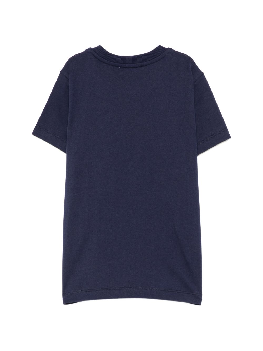 T-shirt per bambini Moschino Kids blu con motivo Teddy Bear HUM05XLAA20 40016 MOSCHINO KIDS 