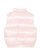 Smanicato per bambina Moschino Kids  rosa con stampa logo HUS05QL3AC3 50209 MOSCHINO KIDS 