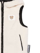 Smanicato per bambini Moschino Kids bianco  con cappuccio HUS05SLIA00 10203 MOSCHINO KIDS 