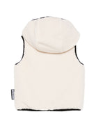 Smanicato per bambini Moschino Kids bianco  con cappuccio HUS05SLIA00 10203 MOSCHINO KIDS 