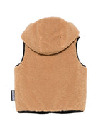 Smanicato per bambini Moschino Kids marrone con cappuccio HUS05SLIA00 20351 MOSCHINO KIDS 