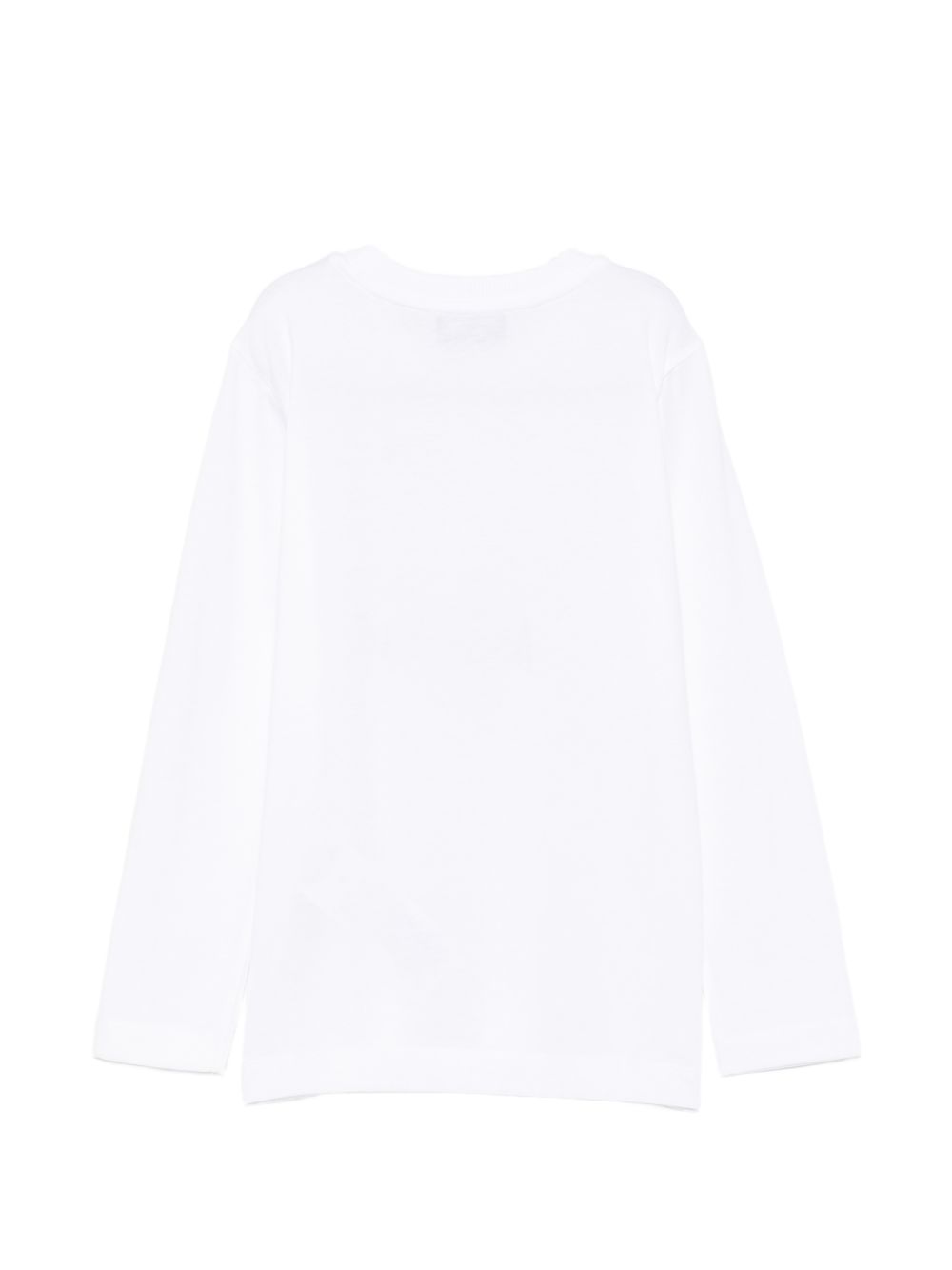 T-shirt per bambini Moschino Kids bianca con motivo Teddy Bear HZO00JLAA20 10101 MOSCHINO KIDS 