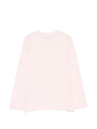 T-shirt per bambina Moschino Kids rosa con motivo Teddy Bear HZO00JLAA20 50209 MOSCHINO KIDS 