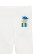 Set tuta sportiva per neonati Moschino Kids multicolore con stampa Teddy Bear M6K02FLAA10 84243 MOSCHINO KIDS 