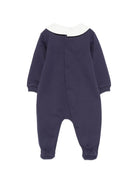 Tutina per neonati Moschino Kids blu con Teddy e Albero di Natale M6Y037LCA61 40016 MOSCHINO KIDS 