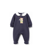 Tutina per neonati Moschino Kids blu con Teddy e Albero di Natale M6Y037LCA61 40016 MOSCHINO KIDS 