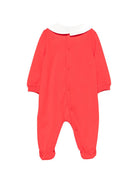 Tutina per neonati Moschino Kids rossa con Teddy e Albero di Natale M6Y037LCA61 50109 MOSCHINO KIDS 