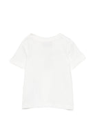 T-shirt per neonati Moschino Kids bianco con motivo Teddy Bear M9M047LAA10 10063 MOSCHINO KIDS 
