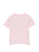 T-shirt per neonata Moschino Kids rosa con motivo Teddy Bear M9M047LAA10 50209 MOSCHINO KIDS 