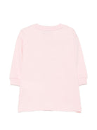 Abito per neonata Moschino Kids rosa con motivo Teddy Bear MBV0CVLCA40 50209 MOSCHINO KIDS 