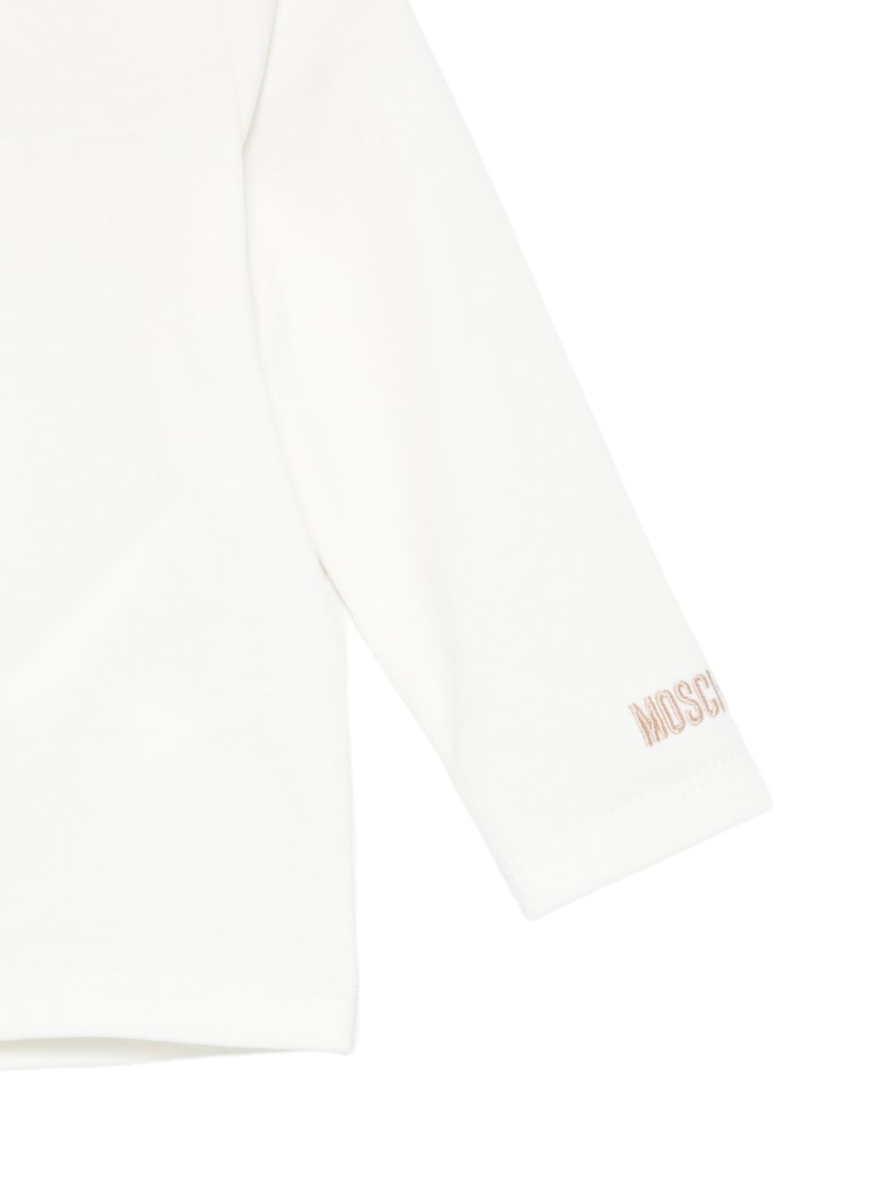 Completo per neonata Moschino Kids multicolore con colletto Peter Pan MDK03NLZE11 86805 MOSCHINO KIDS 