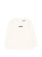Set t-shirt e abito per neonata Moschino Kids beige con applicazione Teddy Bear MDK03PLIA00 20351 MOSCHINO KIDS 