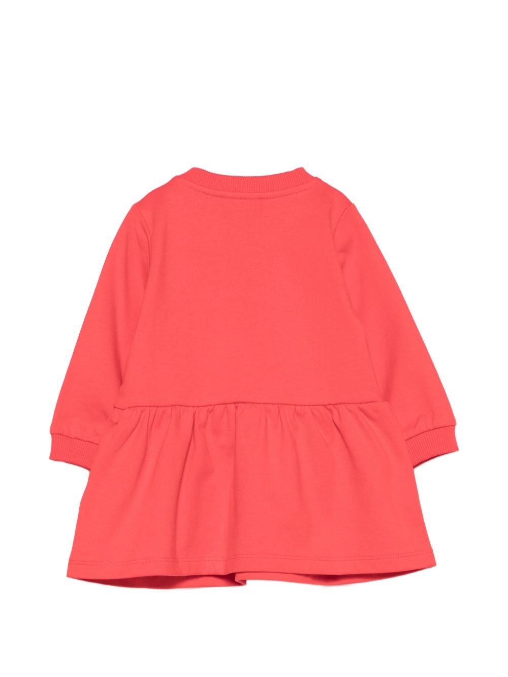 Abito per neonata Moschino Kids rosso con stampa Teddy e Pacco regalo MDV0DOLCA61 50109 MOSCHINO KIDS 