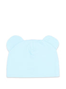 Berretto per neonato Moschino Kids azzurro con orecchiette MMX05HLCA40 40304 MOSCHINO KIDS 