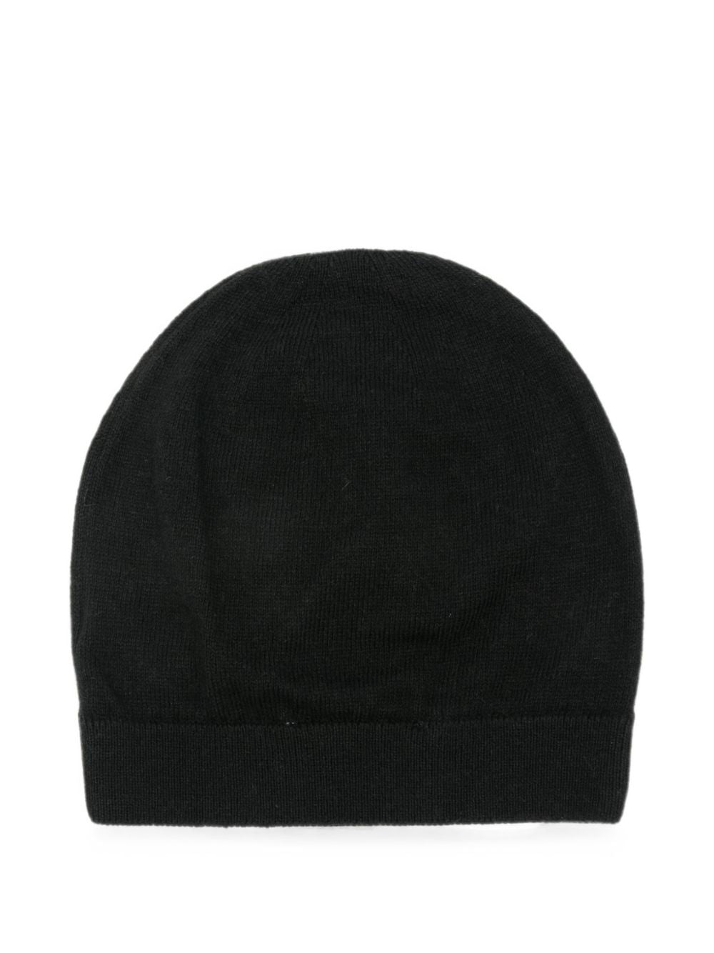Cappello per neonato Moschino Kids nero con logo ricamato MMX05KLHE43 60100 MOSCHINO KIDS 