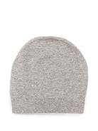 Berretto per neonati Moschino Kids grigio con lavorazione a intarsio a forma di orsetto di peluche MMX05KLHE43 60901 MOSCHINO KIDS 