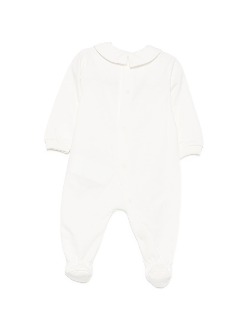 Set tutina, berretto e bavaglino per neonati Moschino Kids bianco con motivo Teddy Bear MNY08BLCA40 10063 MOSCHINO KIDS 