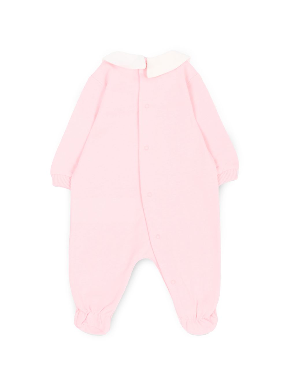 Set per neonata Moschino Kids rosa con stampa logo sul davanti MNY08BLCA40 50209 MOSCHINO KIDS 